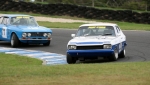 Quentin Bland's Capri had to fight off Rob Burns' Alfa. James Smith