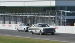 Two Falcon Sprints before their later collision