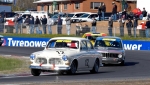 Classic Rally star Andy White debuted the ex-Stupka Volvo  Amazon to great effect.