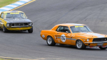 Dom-Leo-leads-Alan-McKelvie-in-their-_68-Mustangs.