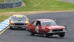 Stephen-Pillekers_-Torana-tries-to-skip-away-from-Joe-Calleja_s-Mustang