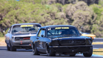 Ben-Dahlstrom_s-Charger-chasing-Pete-Meuleman_s-Mustang.-Photo-by-Daysy-Motorpix